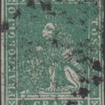 4 crazie verde 1857