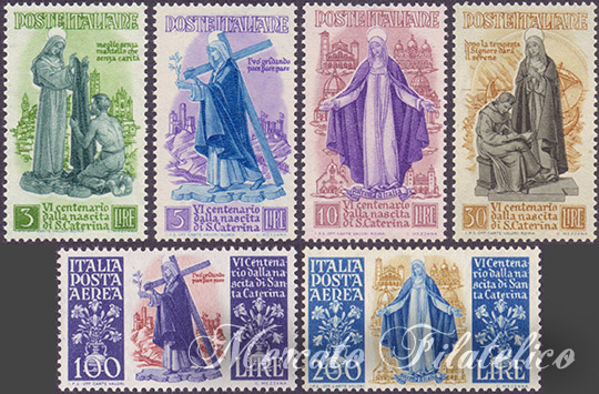Completa Edizione 1948 Piano Prophila Collection Unione Sovietica 1224I-1226I Francobolli per i Collezionisti 