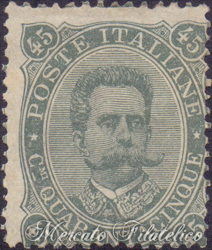 45c verde grigio 1889